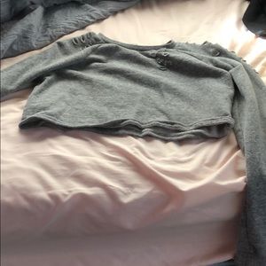 Forever 21 cropped hoodie